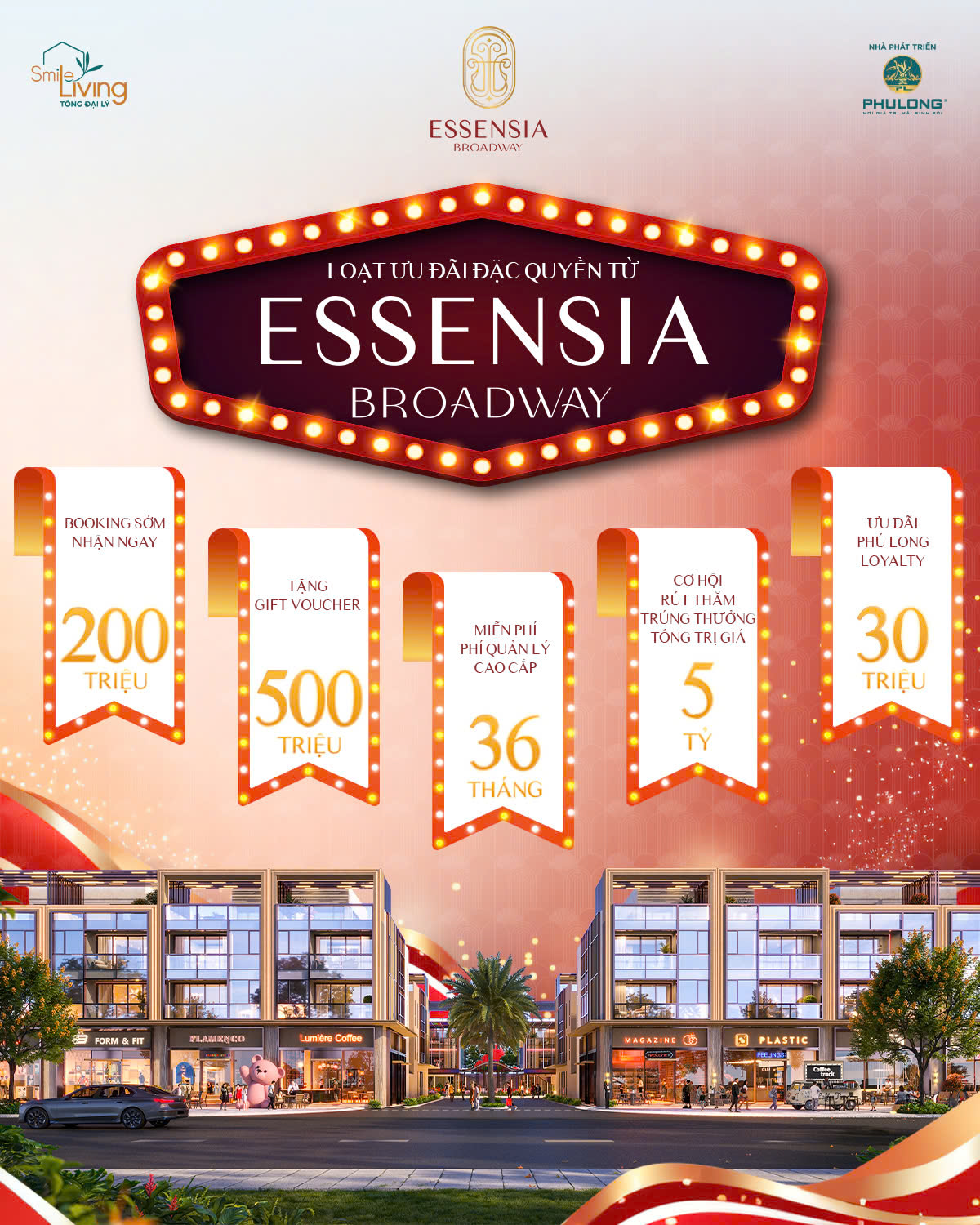 Chính sách ưu đãi dự án essensia broadway